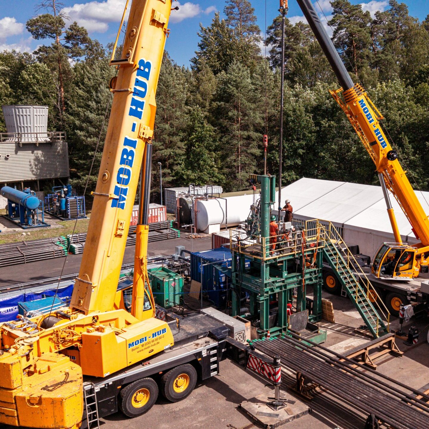 Operations at the GFZ site
